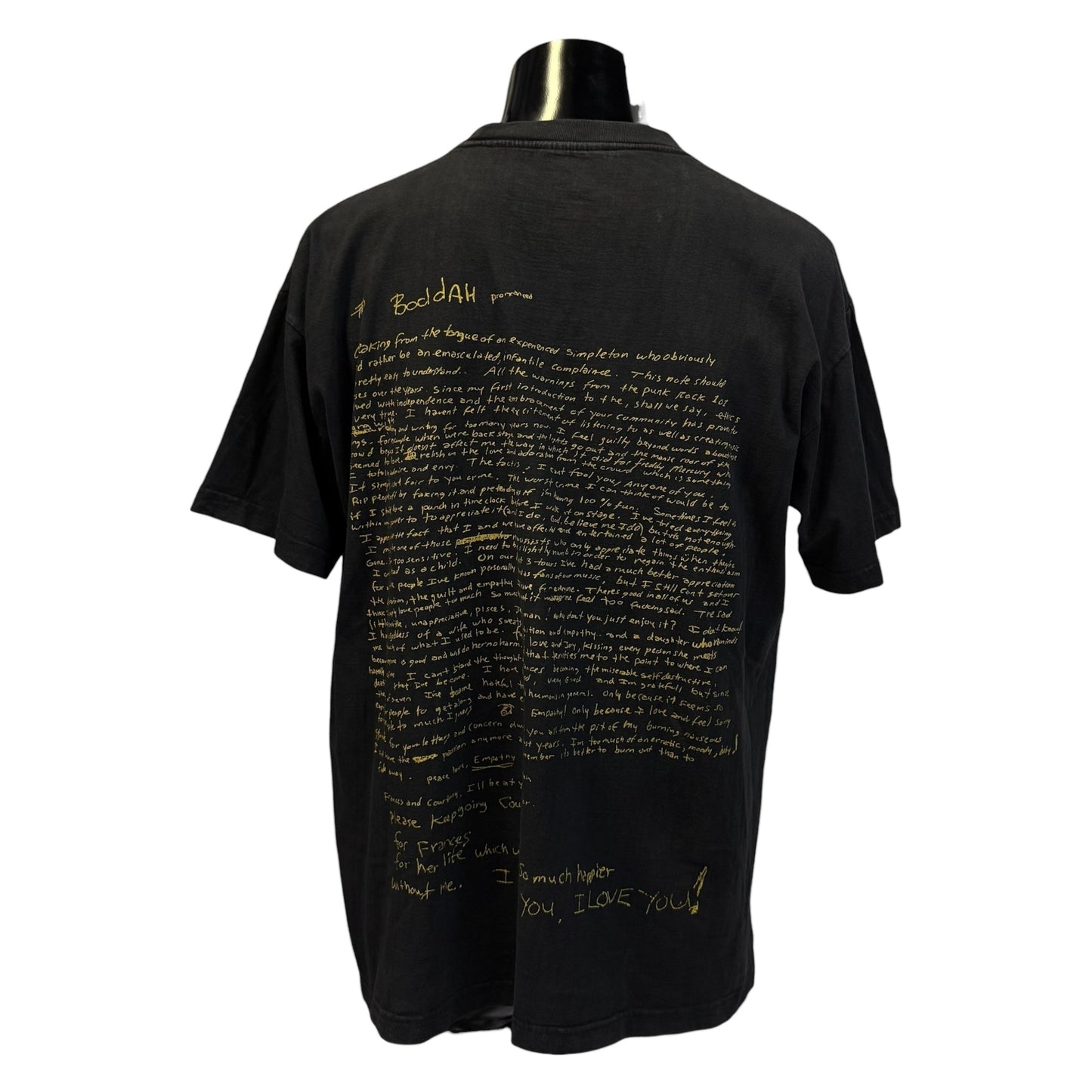 KURT COBAIN 90s NIRVANA T-Shirt Size L