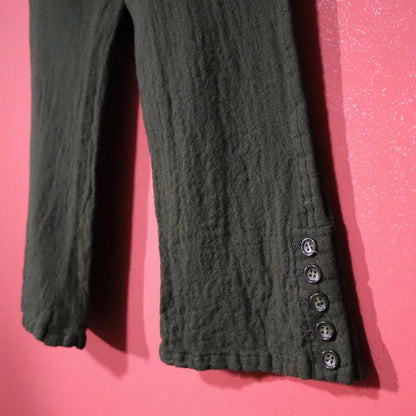 Comme des Garcons tricot 08AW Wrinkled Hem Button Size S