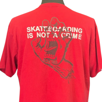 SANTA CRUZ CLIME HAND T-Shirt Size XL