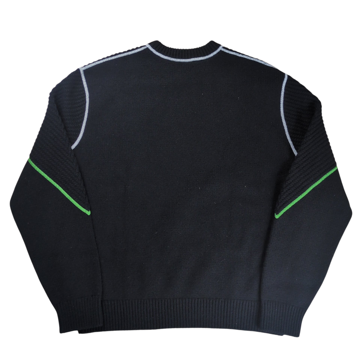BOTTEGA VENETA Cashmere Blend Overlock Sweater Black Size XS