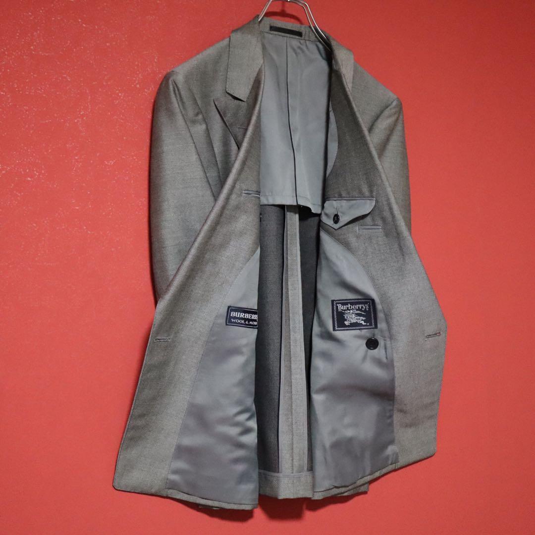 Vintage Burberrys Double-Breasted Wool-Mohair Jacket Size XS