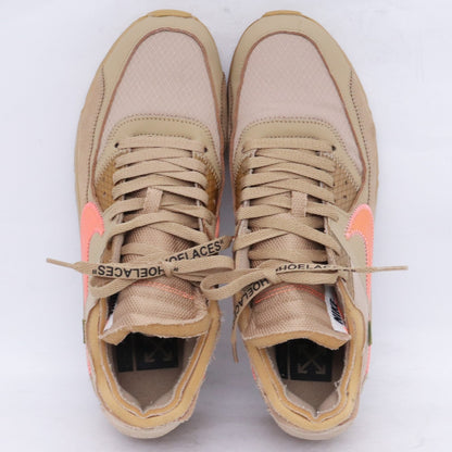 Off-White Nike THE 10 AM90 Desert Ore Sneakers Size 26.5cm