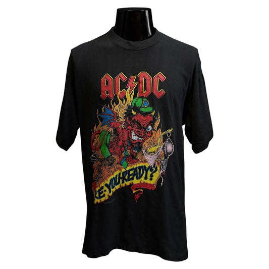 AC/DC 90s BORN TO RAISE T-Shirt Size L