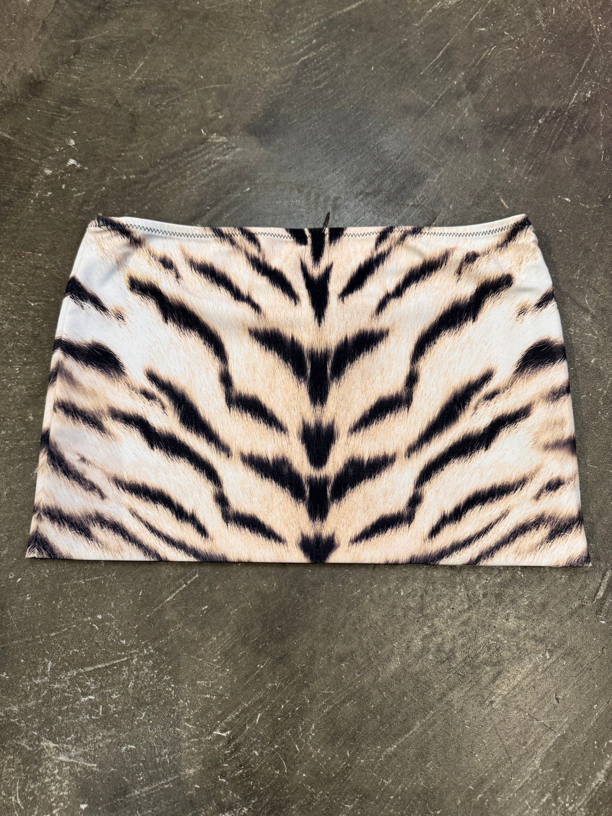 Room SERVICE Light Gold Tiger Polyester Pants Size S