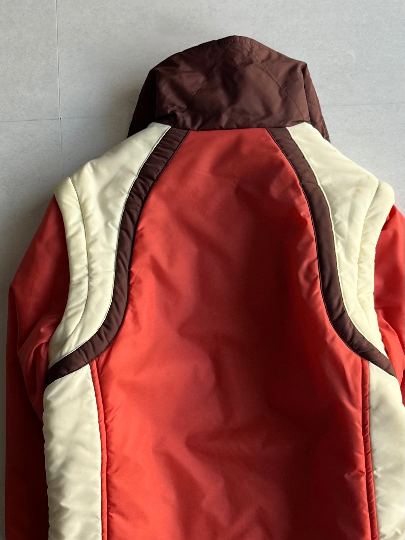 JCPenney Vintage Gimmick Zip Nylon Jacket Multi Size L
