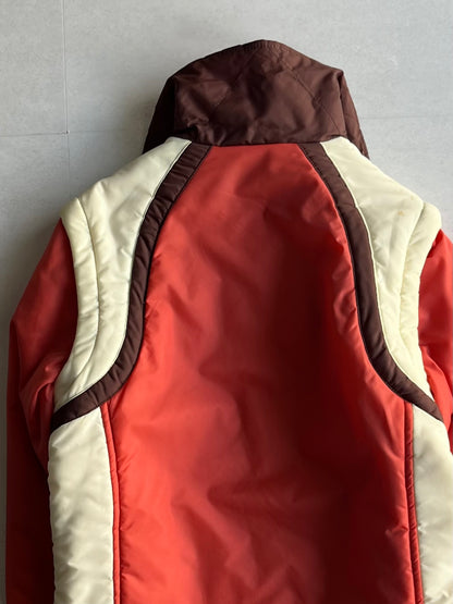 JCPenney Vintage Gimmick Zip Nylon Jacket Multi Size L