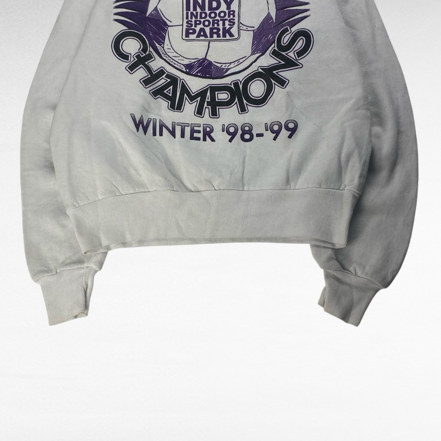 Jerzees 90s Sweatshirt White Size S