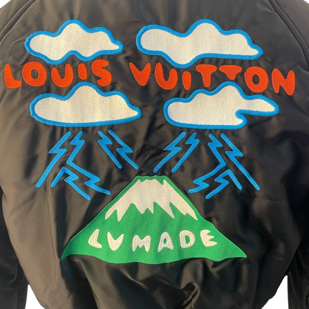 NIGO Mountain Aviator Embroidery Blouson Faux Fur Size M
