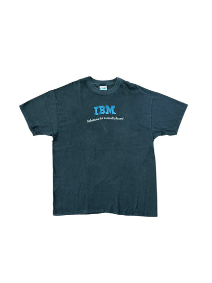 IBM Advertising Tee 90s Vintage Black