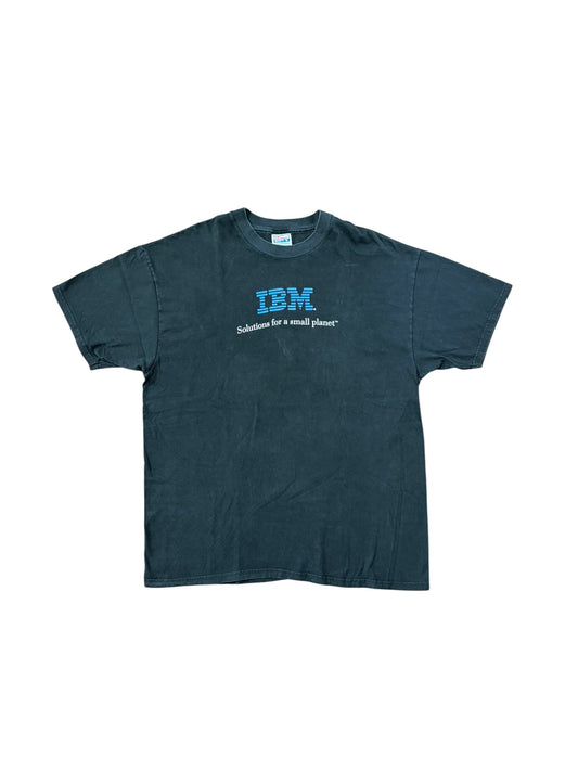 IBM Advertising Tee 90s Vintage Black