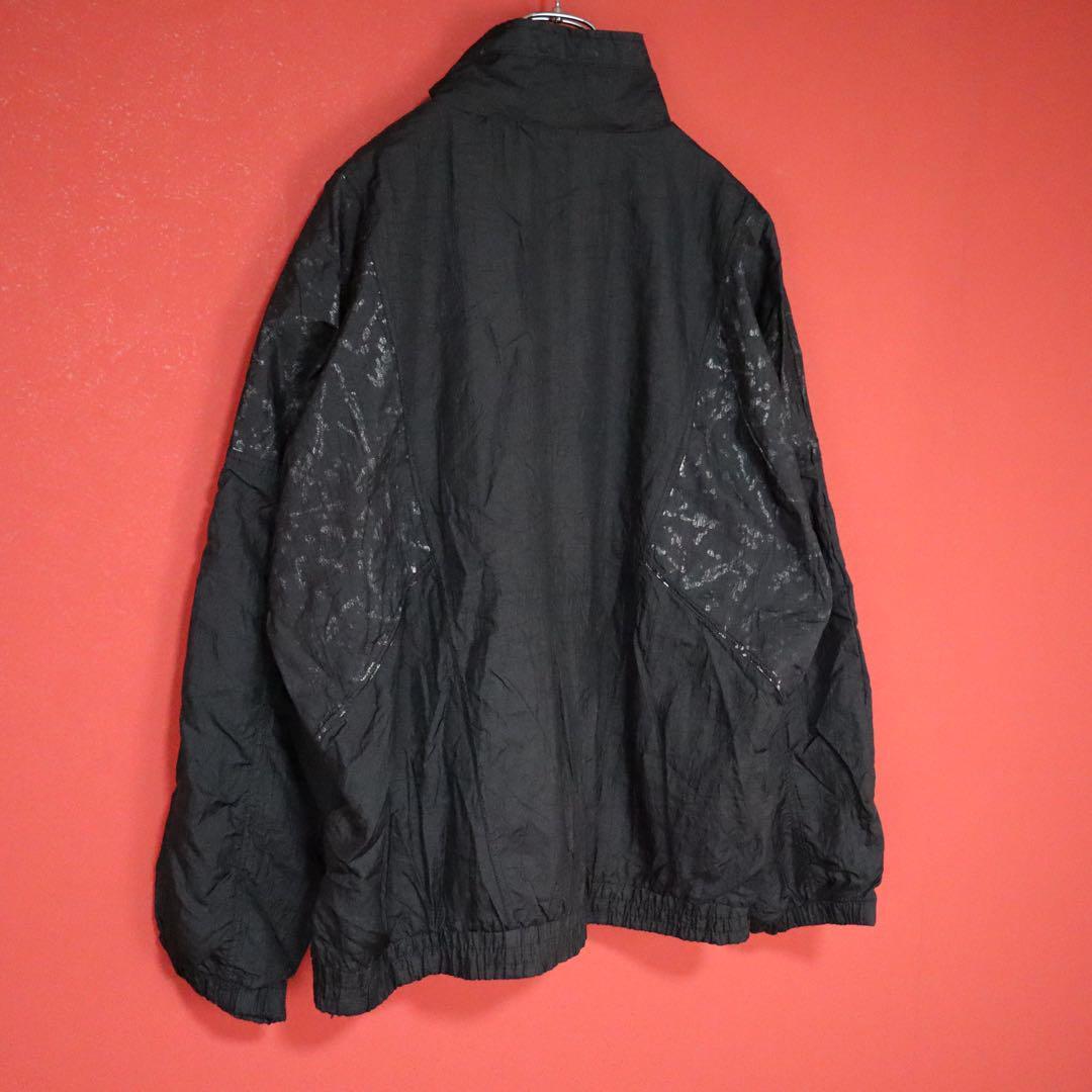 Pierre Cardin Oversized Tonal Pattern Nylon Jacket Size L