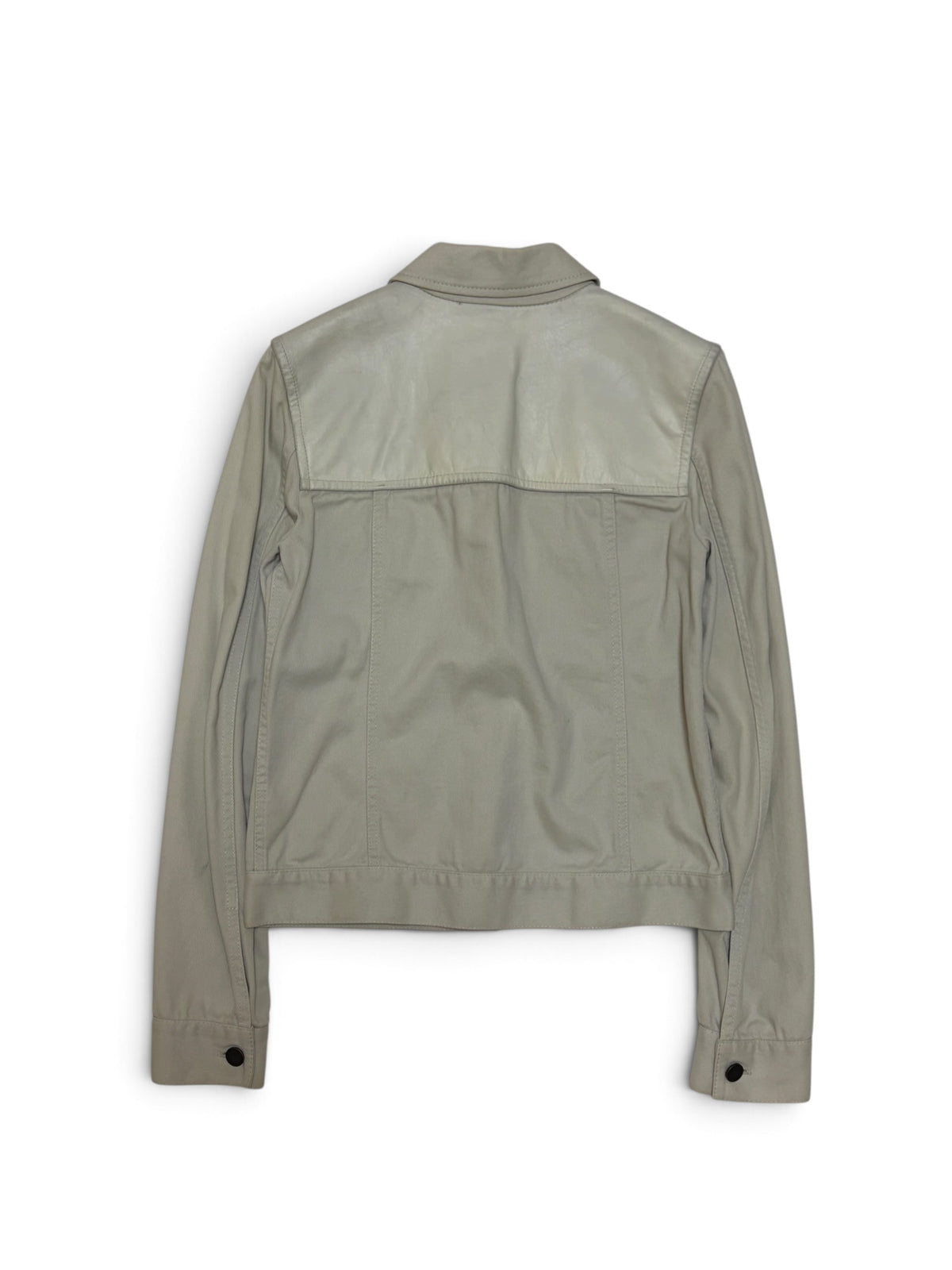 Alexander Wang Alexander Wang Beige Leather Jacket Size M