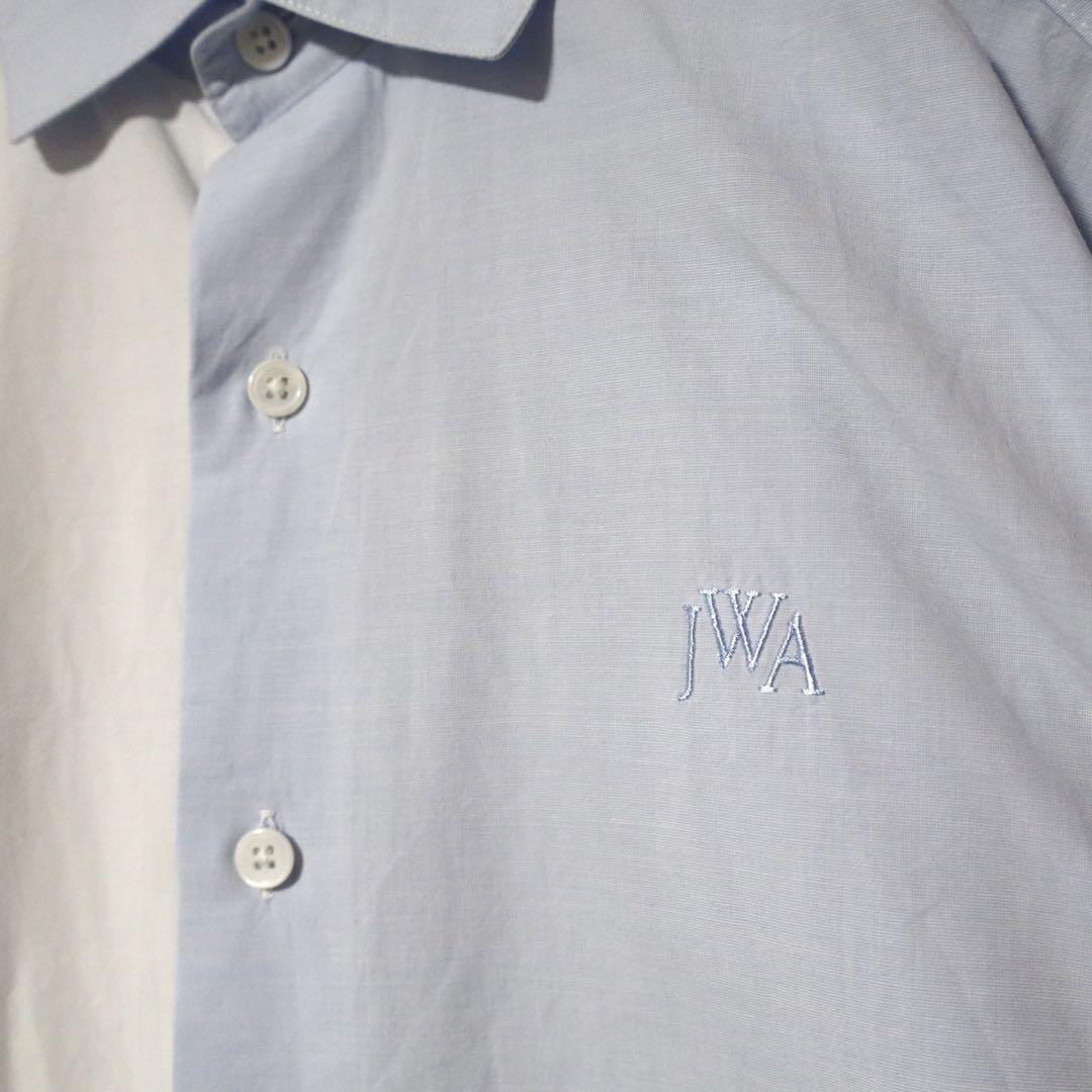 Vintage J.W. Anderson Embroidered Stripe Shirt White Size 48