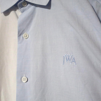 Vintage J.W. Anderson Embroidered Stripe Shirt White Size 48