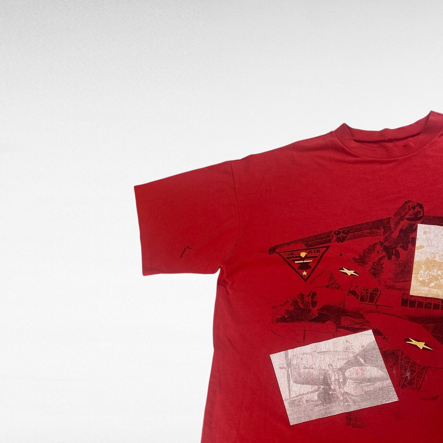 unknown 90s Short Sleeve T-Shirt Red Size 2XL