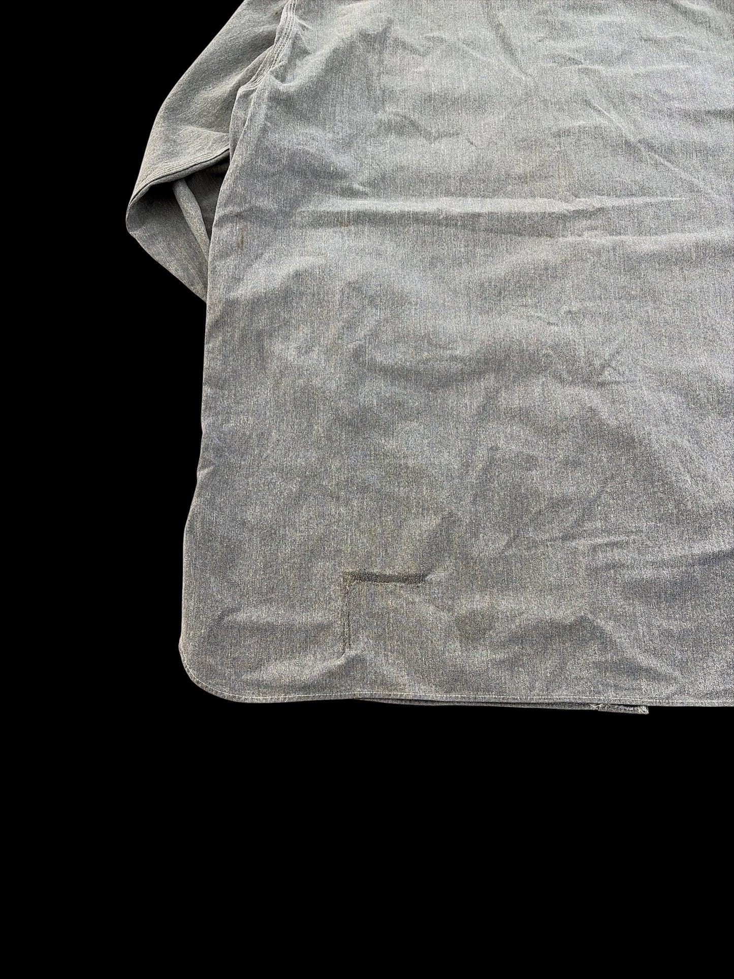 SUPER BIG-MAC 40s Black Chambray Shirt Size XXL