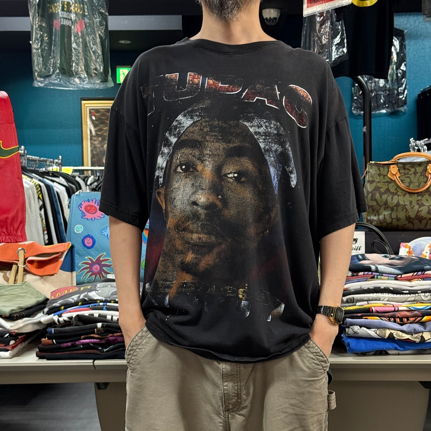 2PAC Y2K "MAKAVELI AGAINST ALL ODDS" RAPtee T-Shirt Size XL