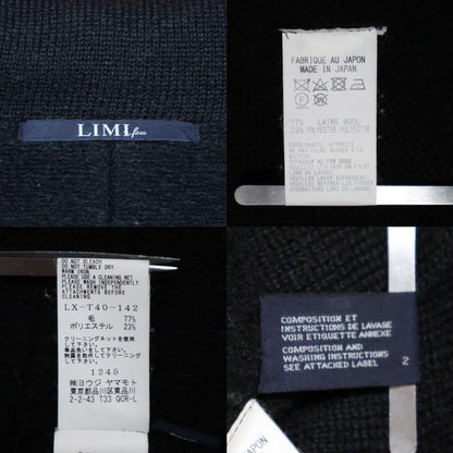 Limi Feu Inside-Out Safety Pin Deconstructed Coat Size 2
