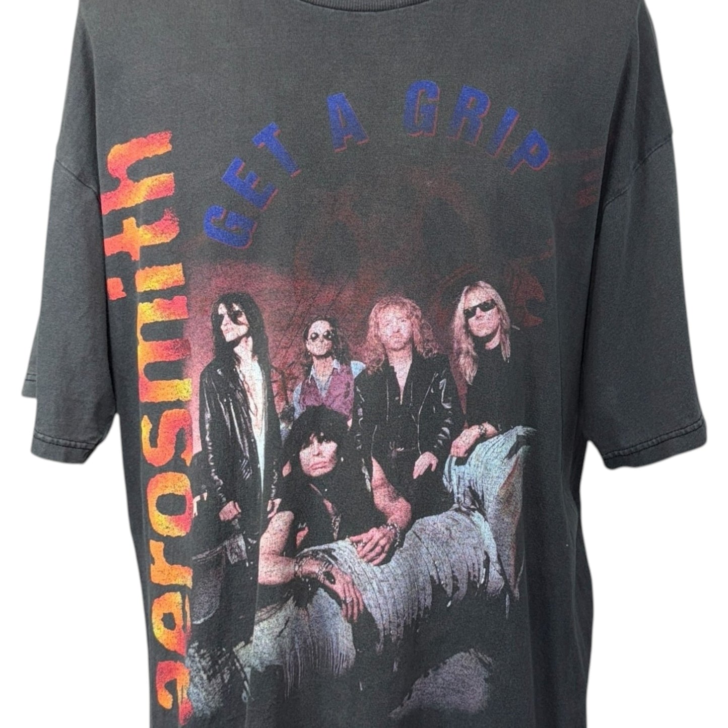 Aerosmith 94 GET A GRIP WORLD TOUR T-Shirt Size L