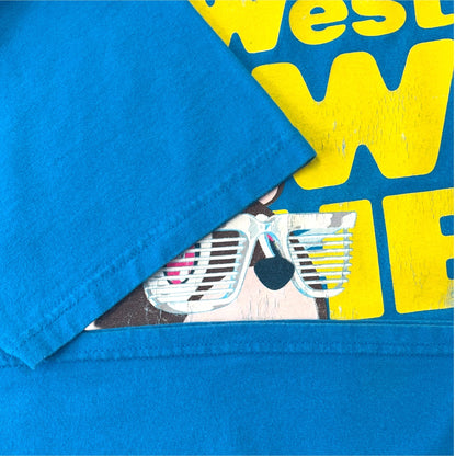 Kanye West 00s T-Shirt Blue Size L