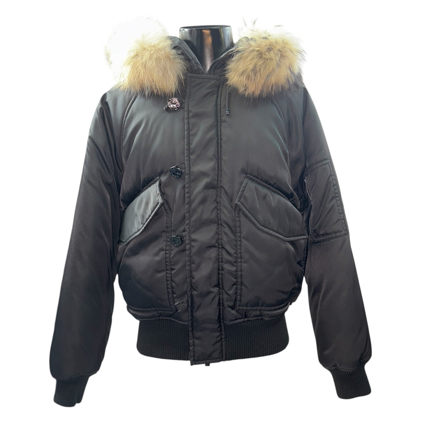 NIGO Mountain Aviator Embroidery Blouson Faux Fur Size M