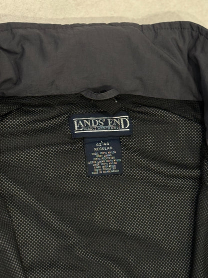 LANDS’END 90s Military Nylon Charcoal Size L