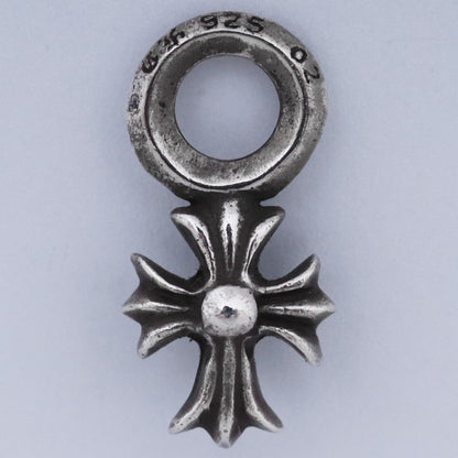 CHROME HEARTS CH Cross Stack Silver Charm Size F