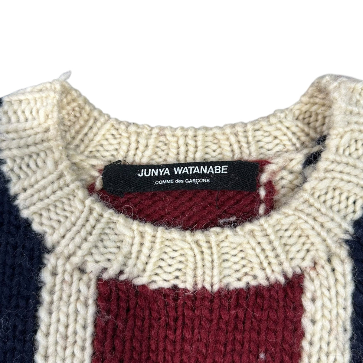 COMME des GARCONS JUNYA WATANABE 96AW Union Jack Knit