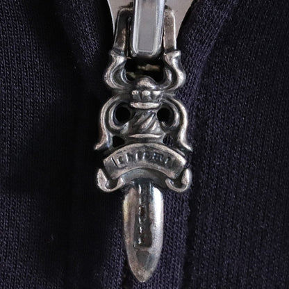 CHROME HEARTS Women's Old Vine Dagger Hoodie Navy Size XS