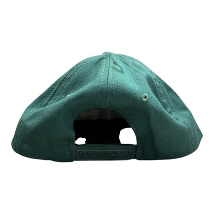STUSSY 90s USA "STAR" Logo Snapback Cap Green Deadstock