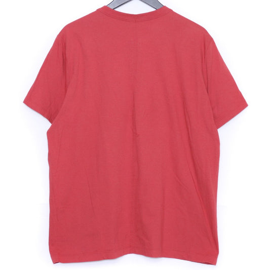 RICK OWENS 21AW Short Level T-Shirt Red Size XXL