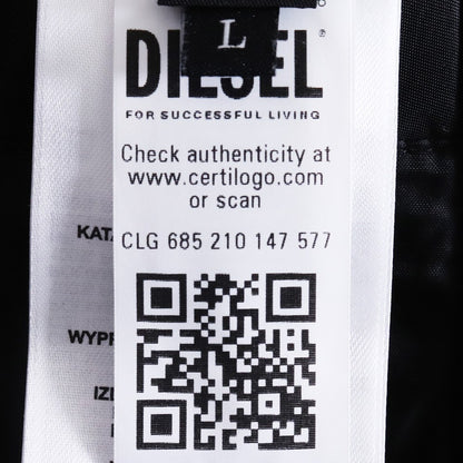 DIESEL MA- Nylon Riders Jacket Black Size L