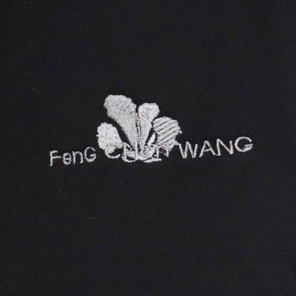 FENG CHEN WANG Striped Pocket Sweat Pants Black Size XS