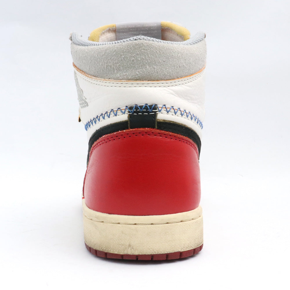 Nike UNION Air Jordan 1 OG Varsity Red Sneakers Size 26.5cm