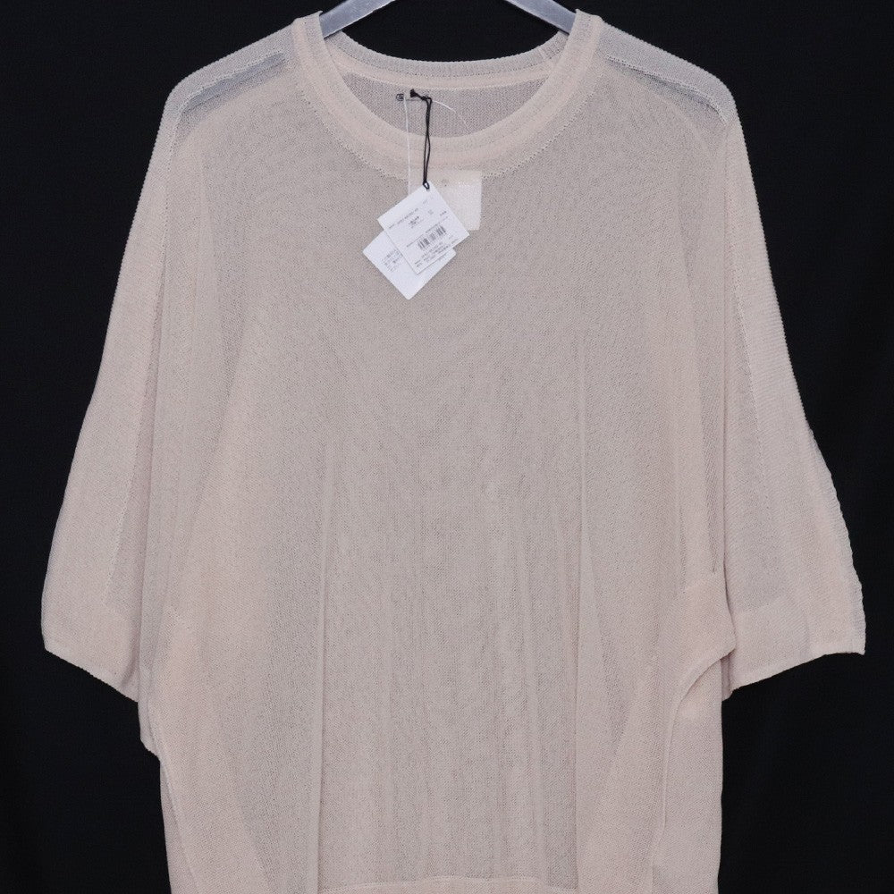 HOMME PLISSE ISSEY MIYAKE WASHI T-Shirt Beige Free Size