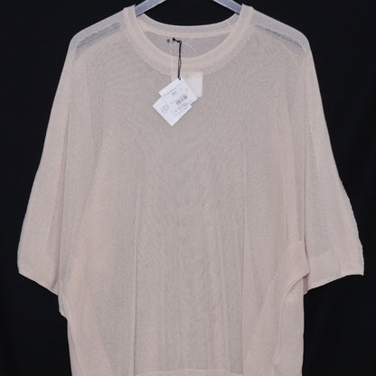 HOMME PLISSE ISSEY MIYAKE WASHI T-Shirt Beige Free Size