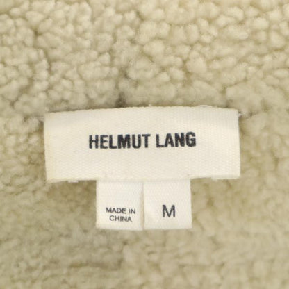 HELMUT LANG Sheepskin Suede Boa Lined Jacket Brown Size M