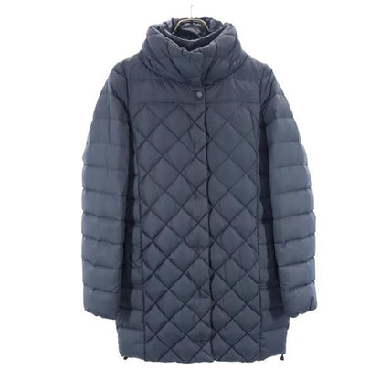 DUVETICA Double Collar Down Jacket Gray Size 40