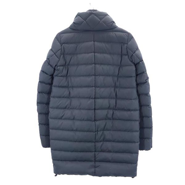 DUVETICA Double Collar Down Jacket Gray Size 40