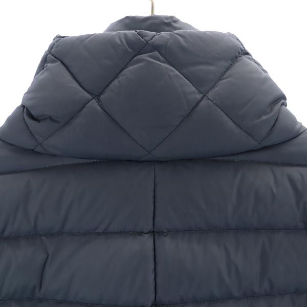 DUVETICA Double Collar Down Jacket Gray Size 40