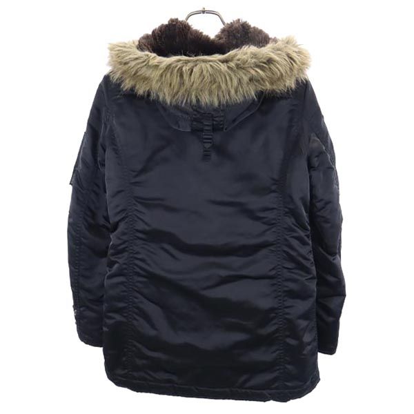 HYSTERIC GLAMOUR Insulated Military Coat Black Size FREE