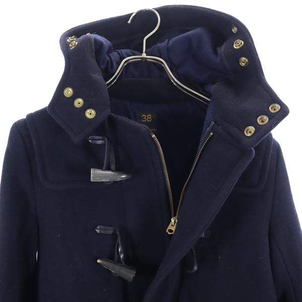 SCYE BASICS Cashmere Blend Navy Coat Size 38