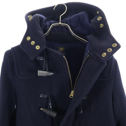 SCYE BASICS Cashmere Blend Navy Coat Size 38