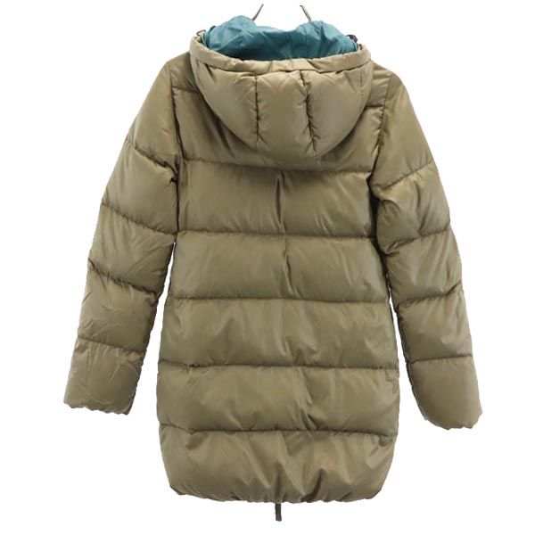 DUVETICA Khaki Down Jacket Size 38