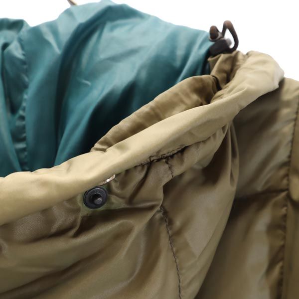 DUVETICA Khaki Down Jacket Size 38