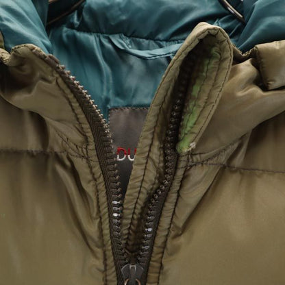 DUVETICA Khaki Down Jacket Size 38