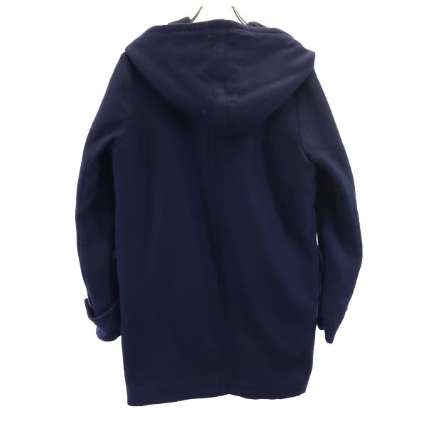 SEE BY CHLOE Padded Hooded Wool Coat Navy Blue Size 4