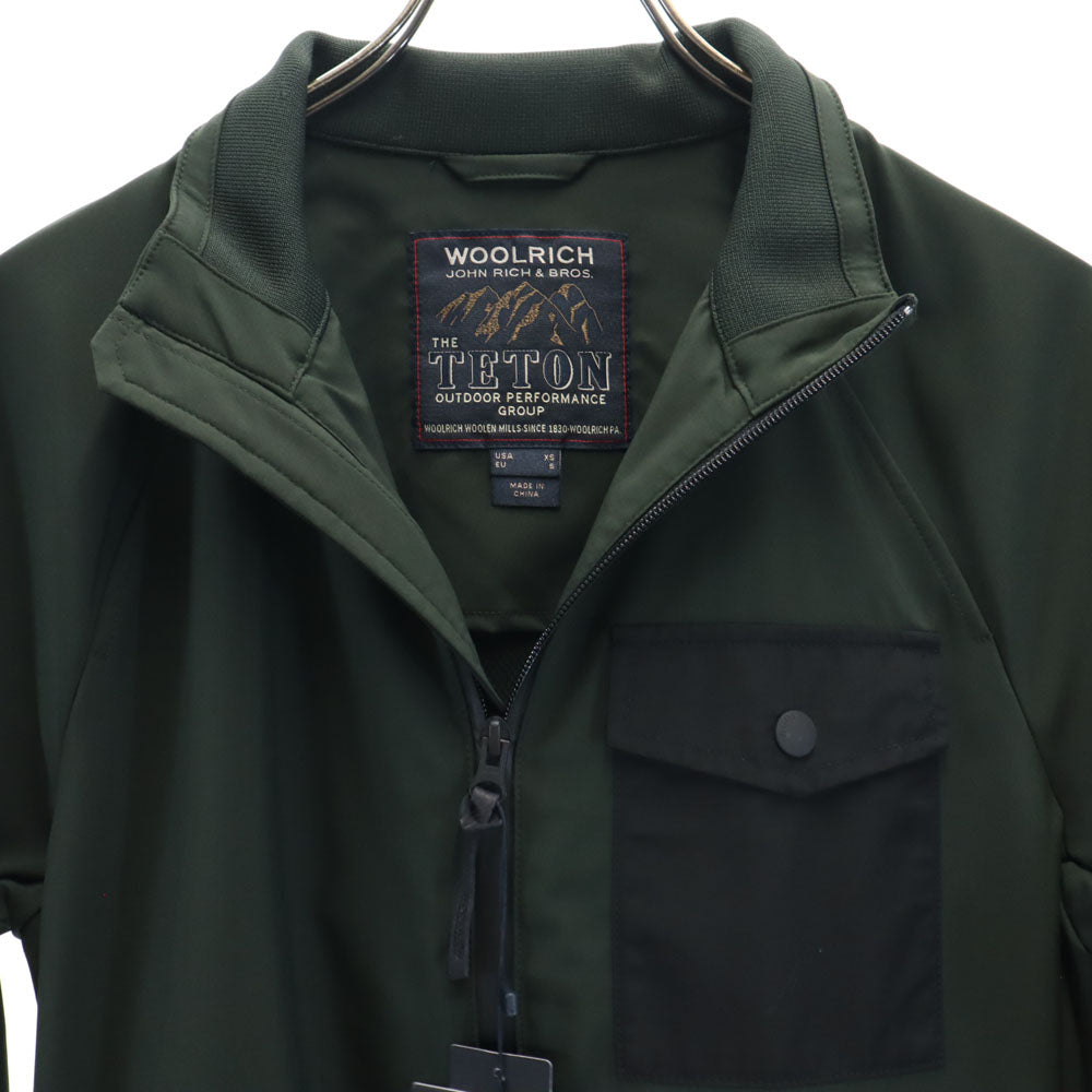 WOOLRICH New Zip Jacket Green Size XS