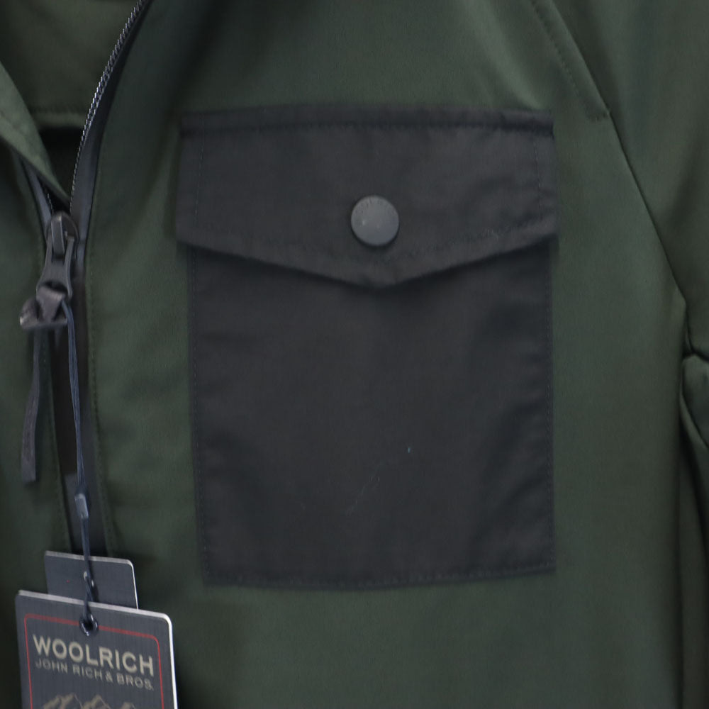 WOOLRICH New Zip Jacket Green Size XS