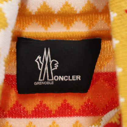 MONCLER Long Sleeve Turtleneck Knit Sweater Mustard Size XS